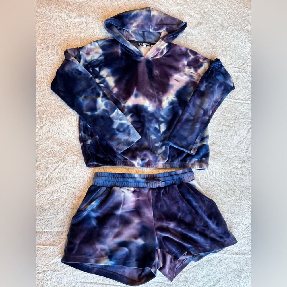 Nordstrom Tie-Dye Hoodie Set size 7
